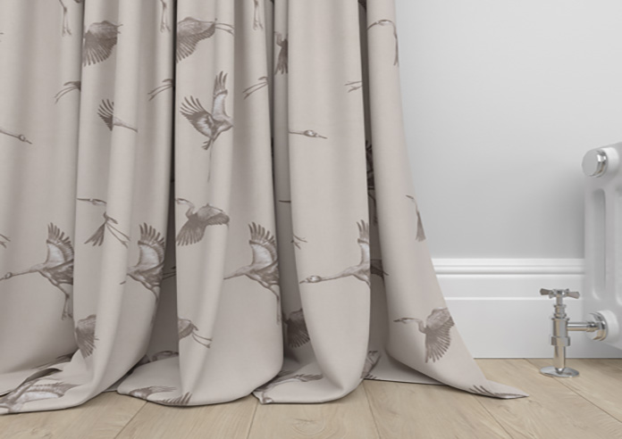 Cranes, Pearl - Made to Measure Curtains - Image 6